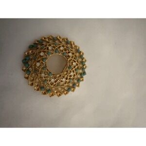 vintage‎ turquoise brooch